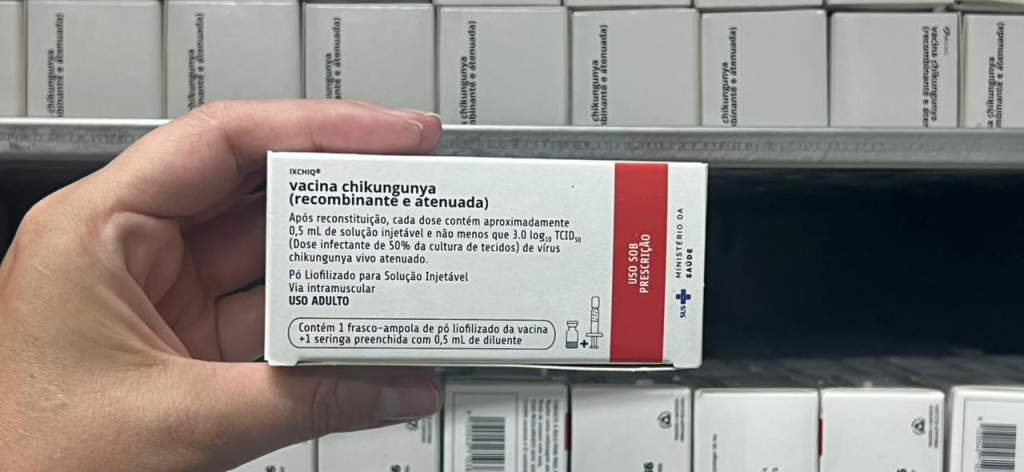 Mato Grosso do Sul recebe 46,5 mil doses da vacina contra a Chikungunya